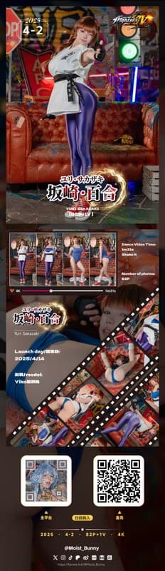 NO.222 4月作品『拳皇-坂崎百合』[83P-1V-1.67G] 写真集