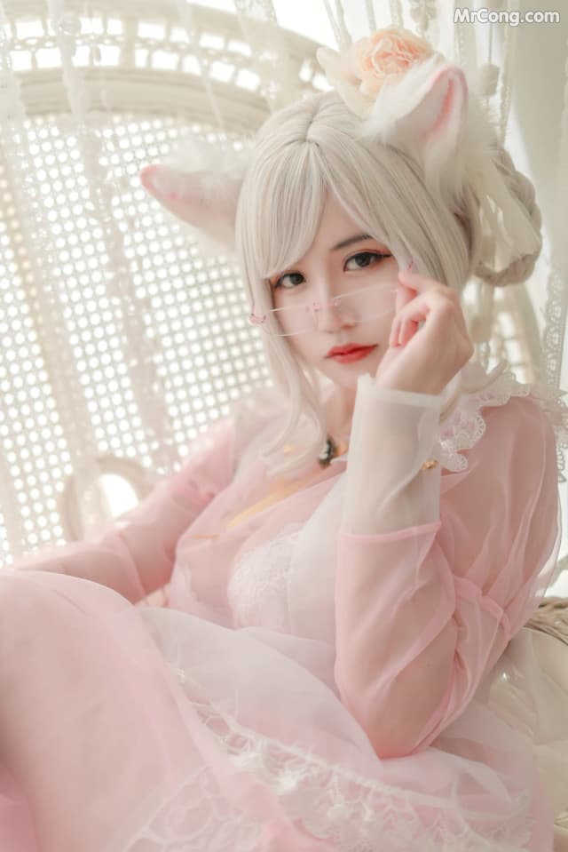 小仓千代wNo.007:透明女仆粉色(24photos) 写真集