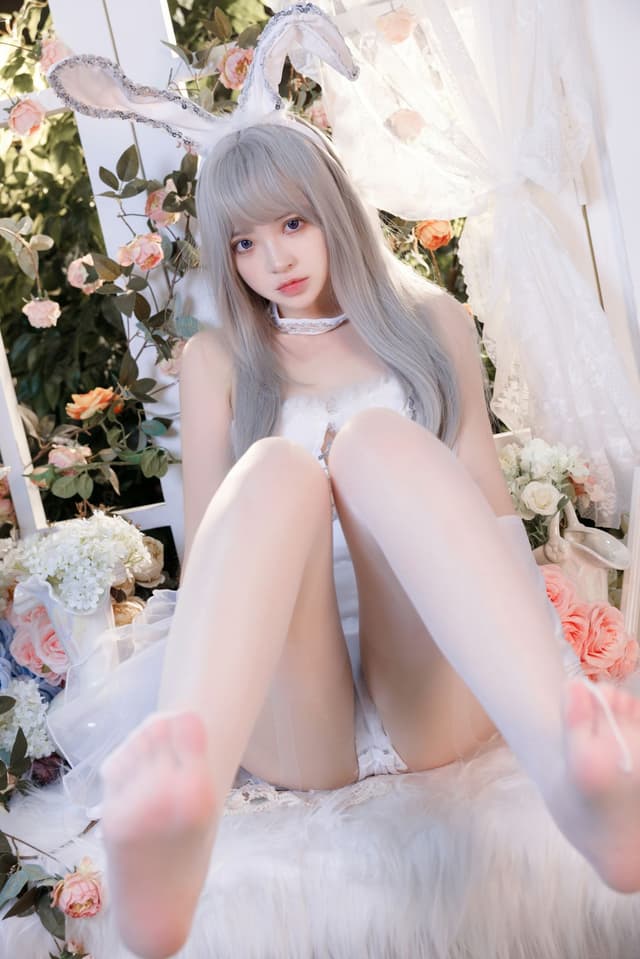 纯白绒绒兔 写真集